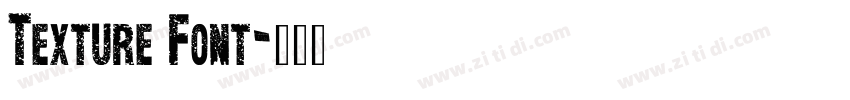 Texture Font字体转换